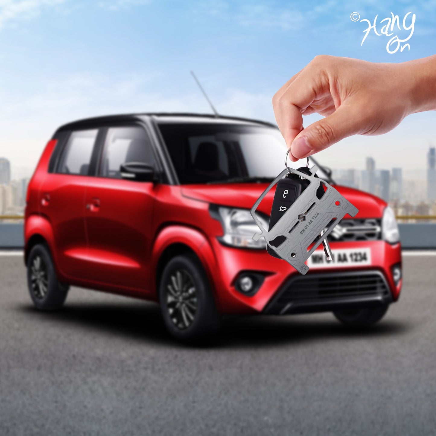 Keychain For Suzuki Wagon R
