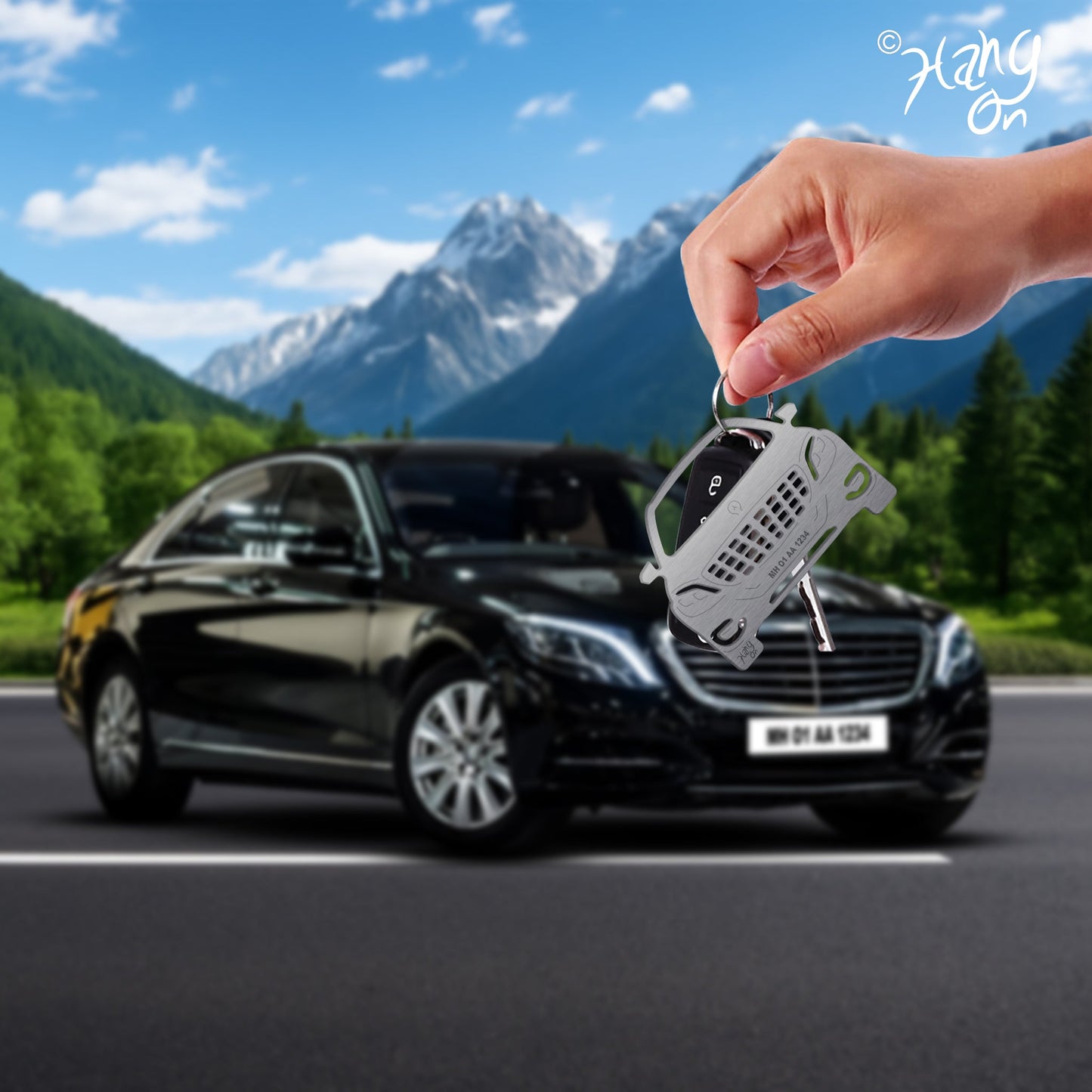 Keychain For Mercedes Benz Maybach S500