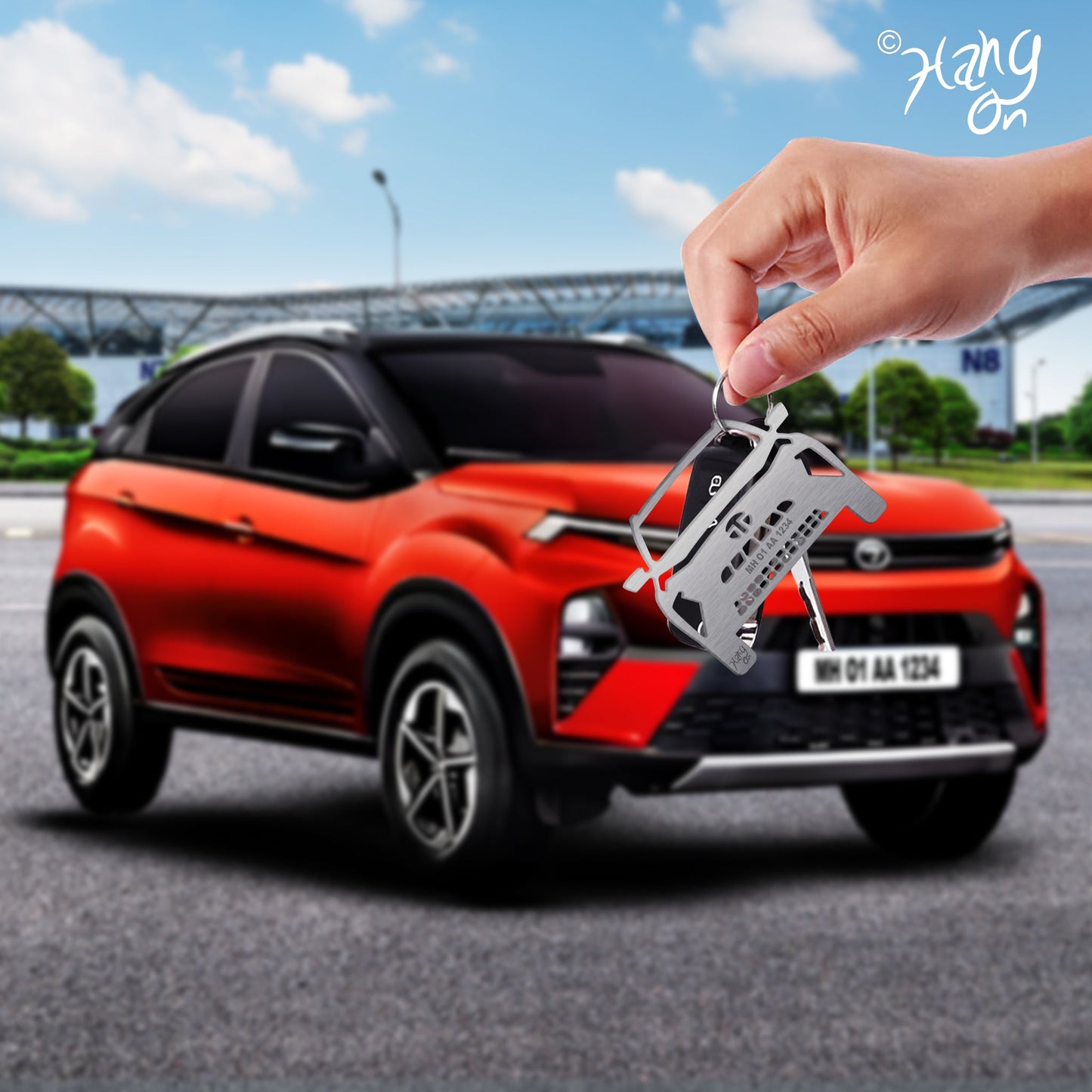 Keychain For Tata Nexon