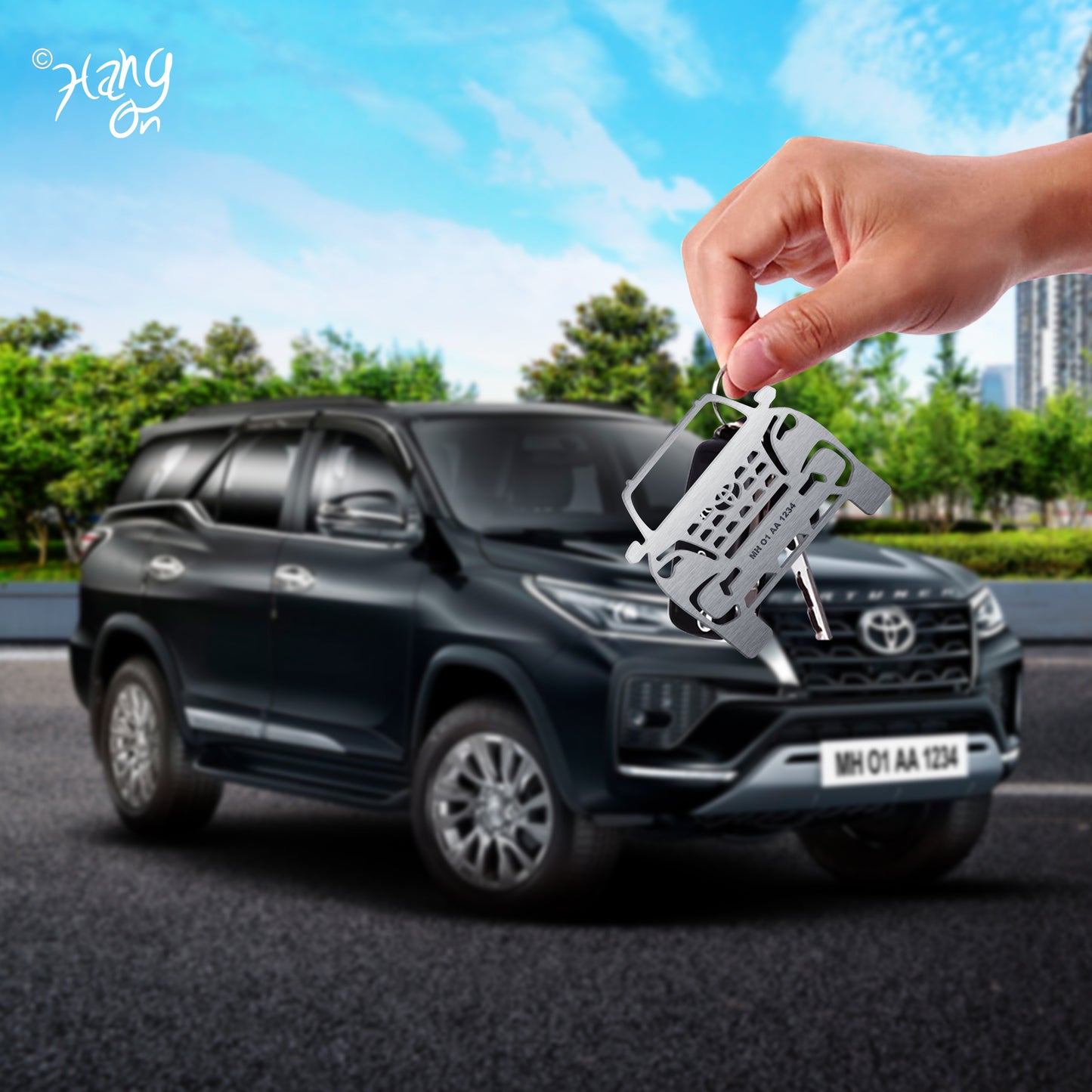 Keychain For Toyota Fortuner