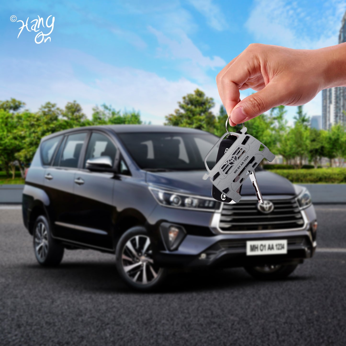 Keychain For Toyota Innova Crysta
