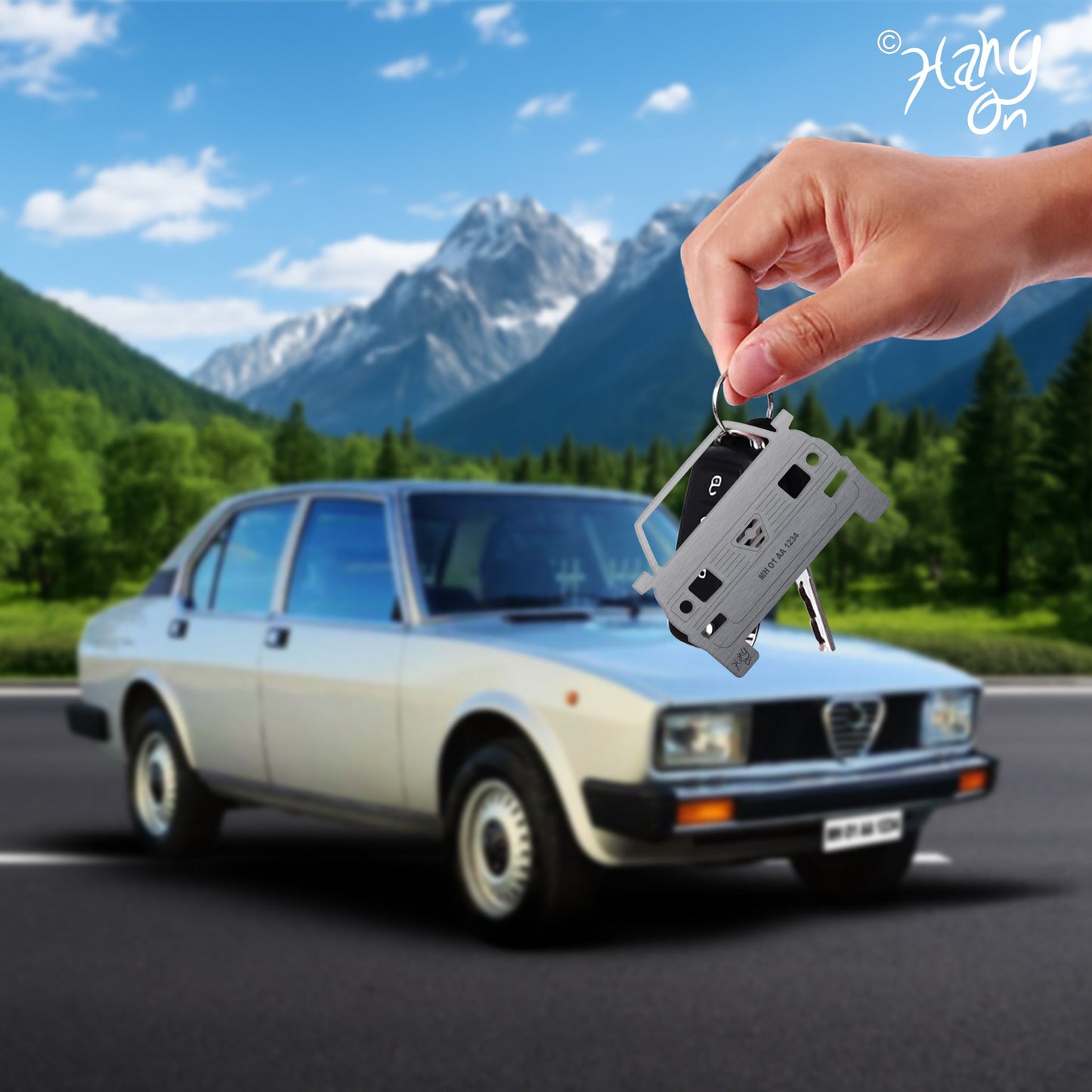Keychain For Alfa Romeo Alfetta