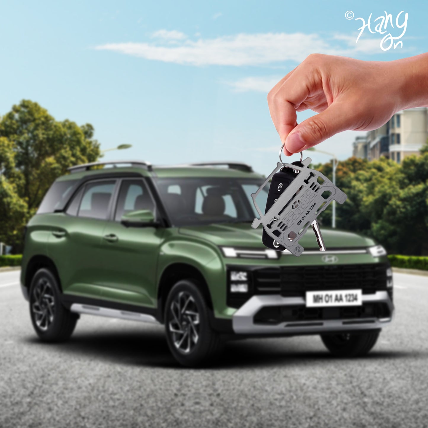Keychain For Hyundai Alcazar