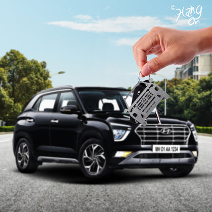 Keychain For Hyundai Creta