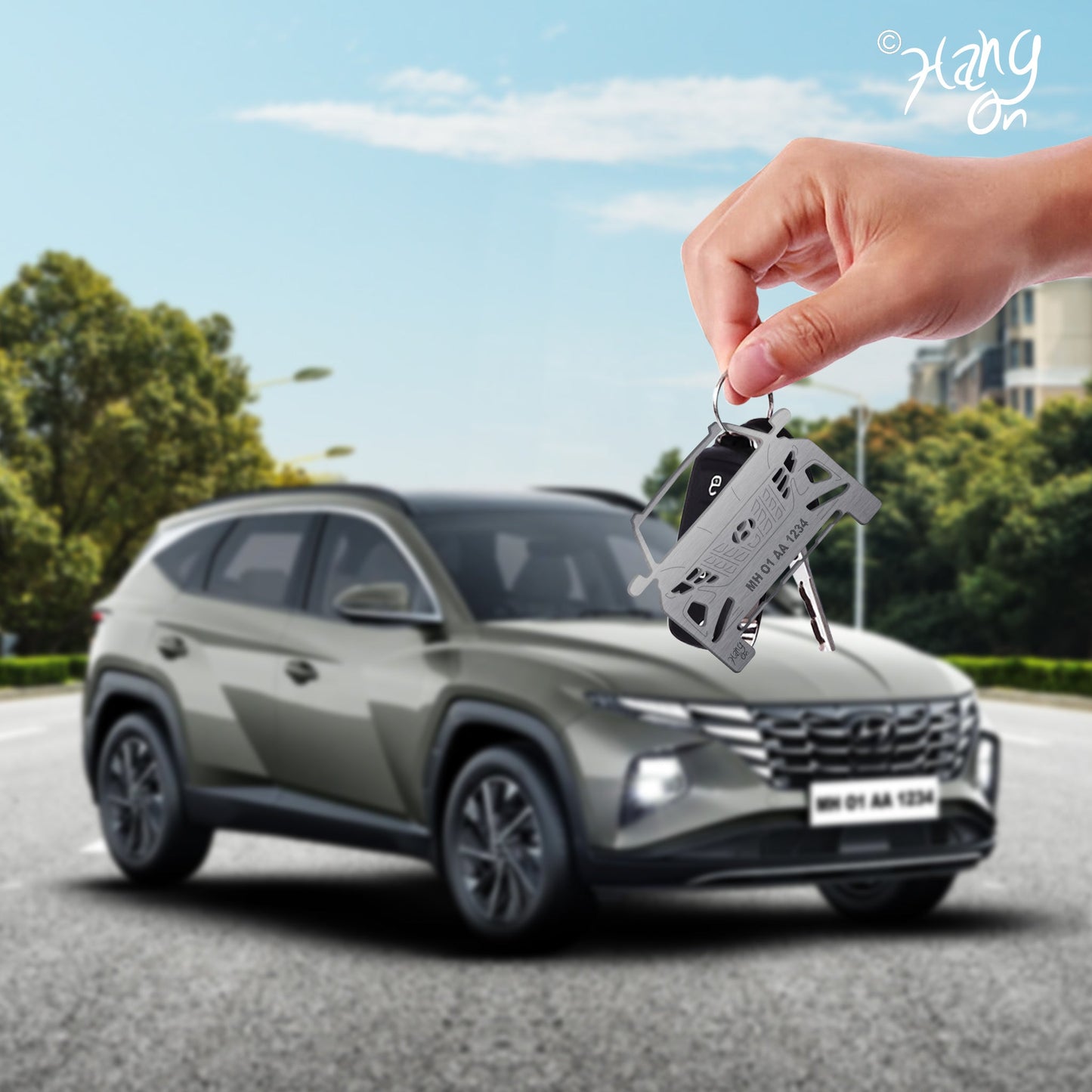 Keychain For Hyundai Tucscon