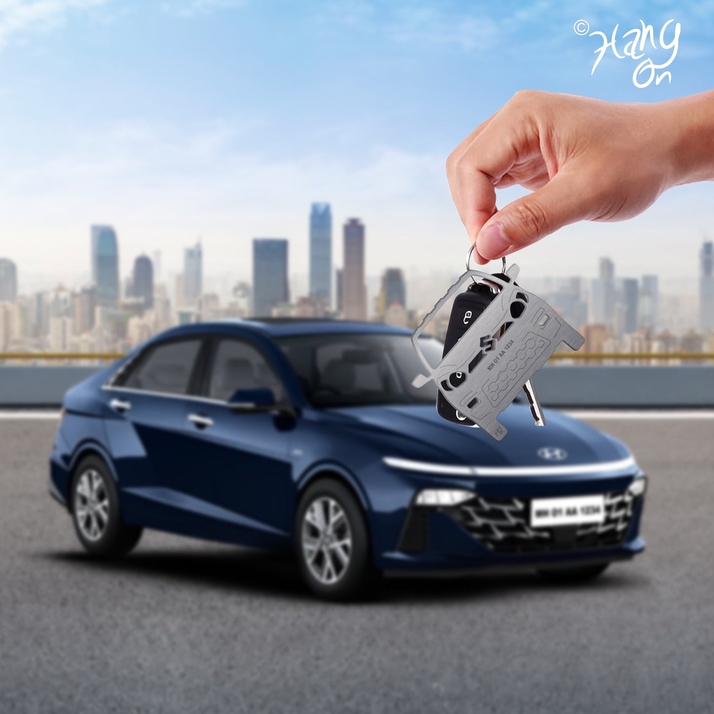 Keychain For Hyundai Verna