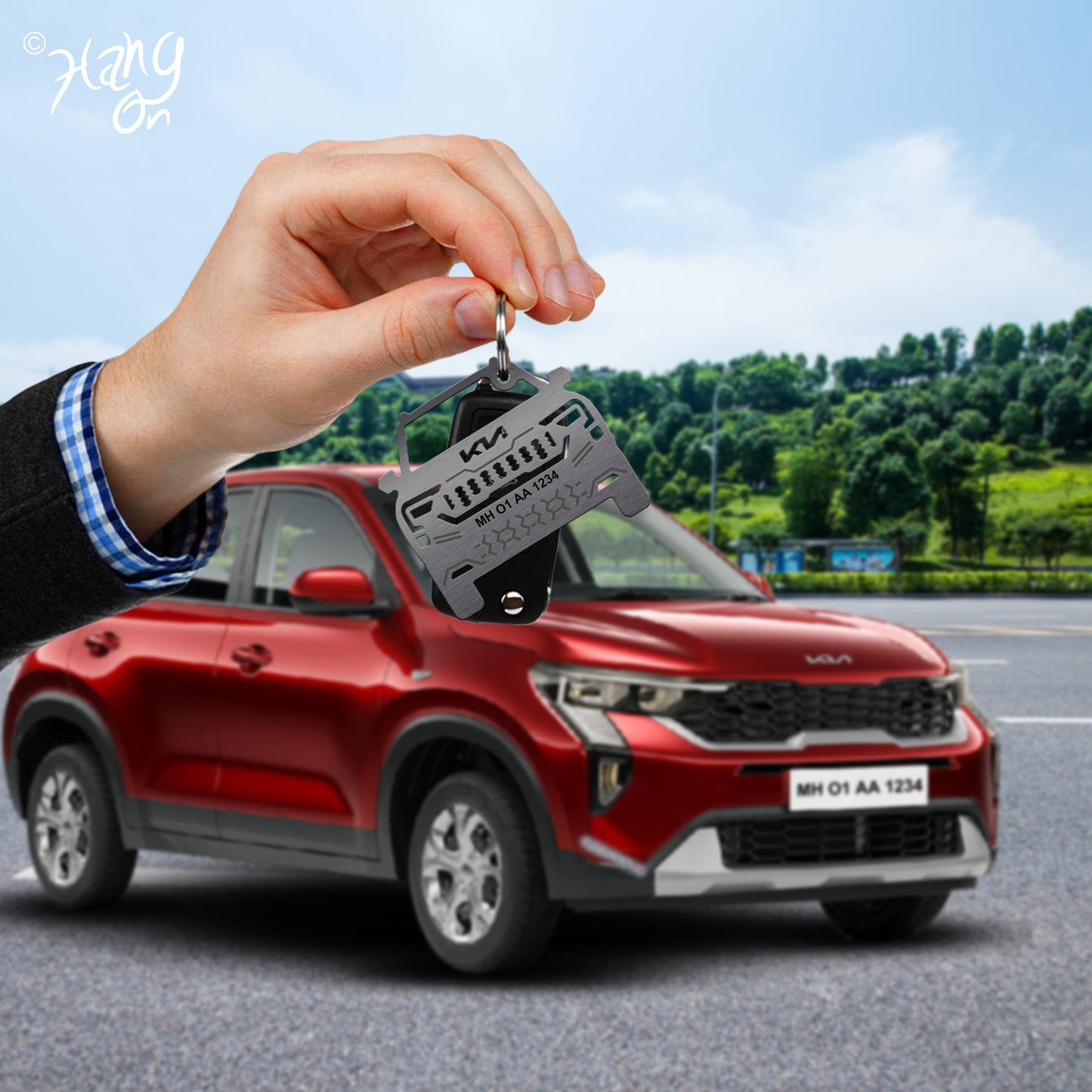 Keychain For Kia Sonet