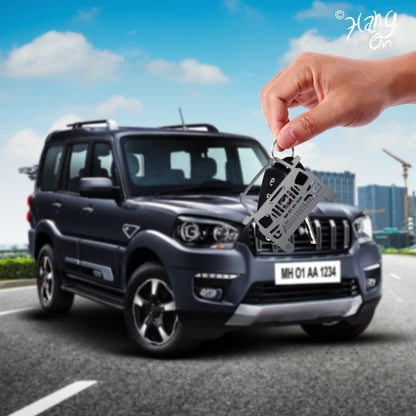 Keychain For Mahindra Scorpio
