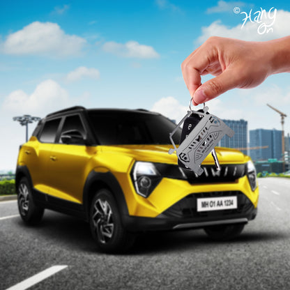 Keychain For Mahindra Xuv 3X0