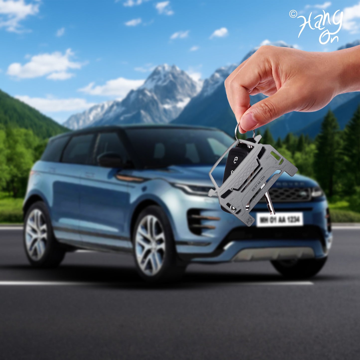 Keychain For LandRover Range Rover Evoque