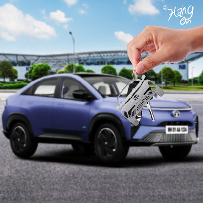 Keychain For Tata Curvv Ev