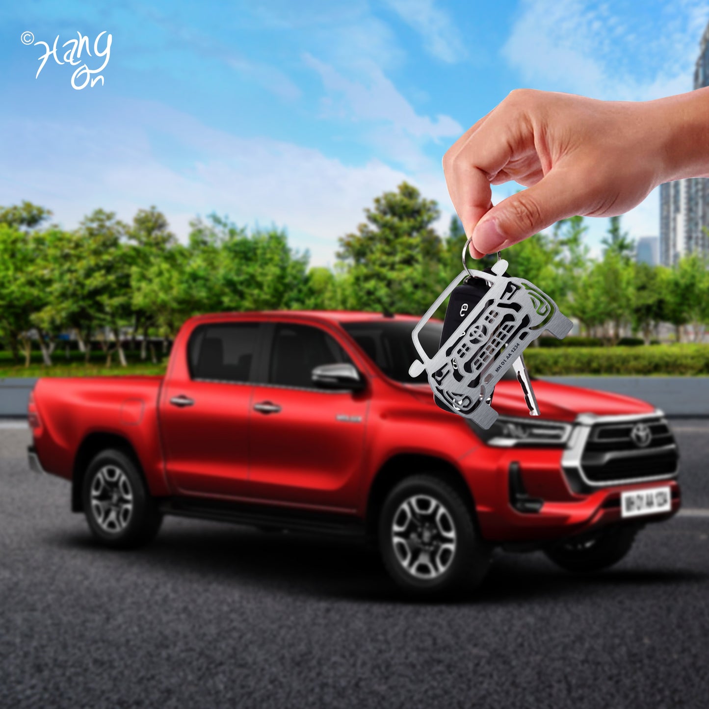 Keychain For Toyota Hilux