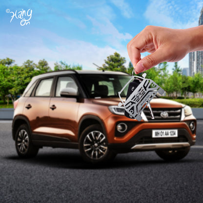 Keychain For Toyota Urban Cruiser